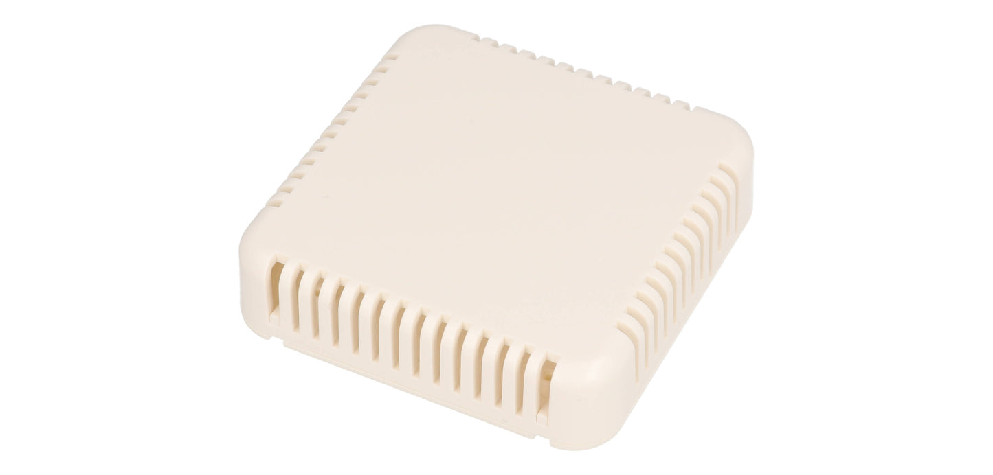 Hammond 1551V4WH White Plastic Vented Enclosure 80mm x 80mm