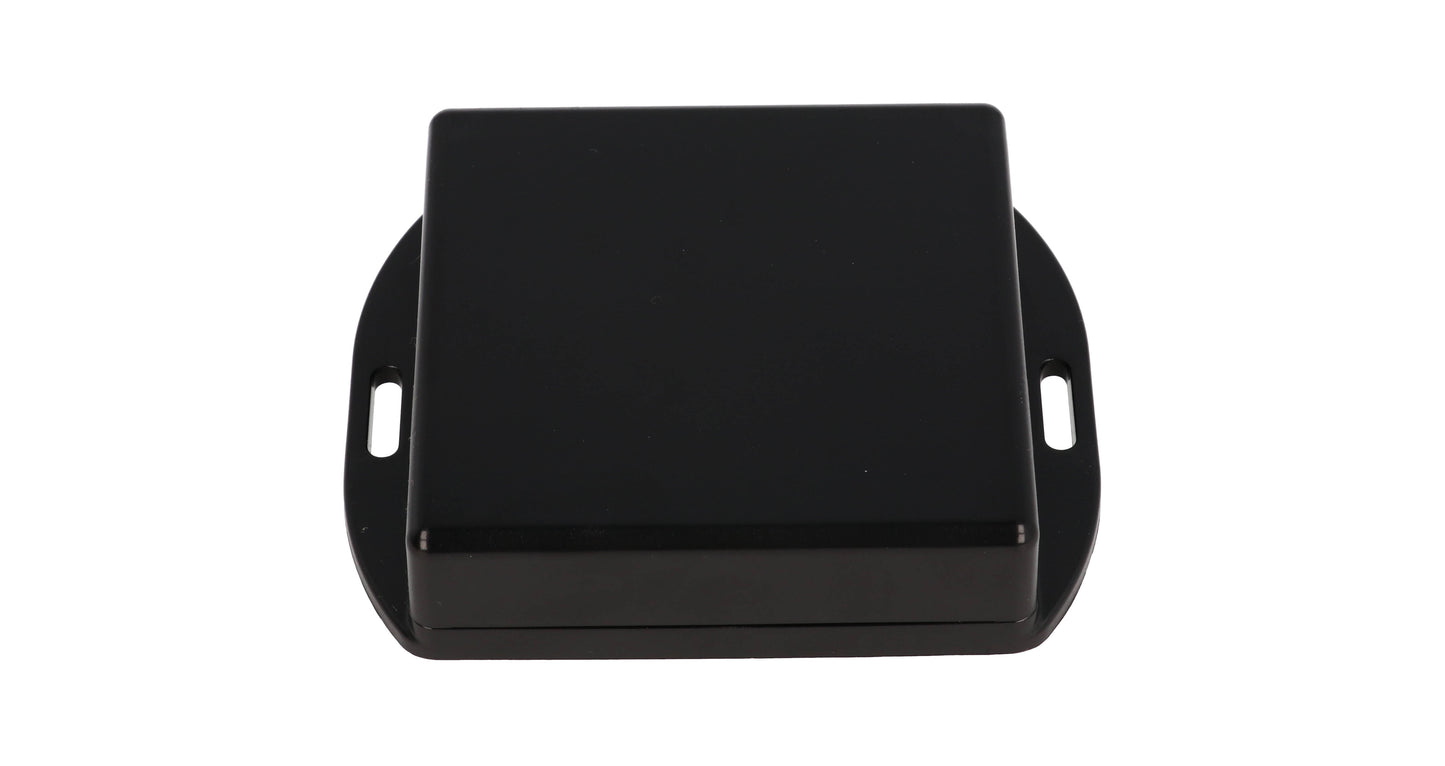 Hammond 1551WXFLBK Black Watertight Miniature Plastic Enclosure 80mm x 80mm x 22mm