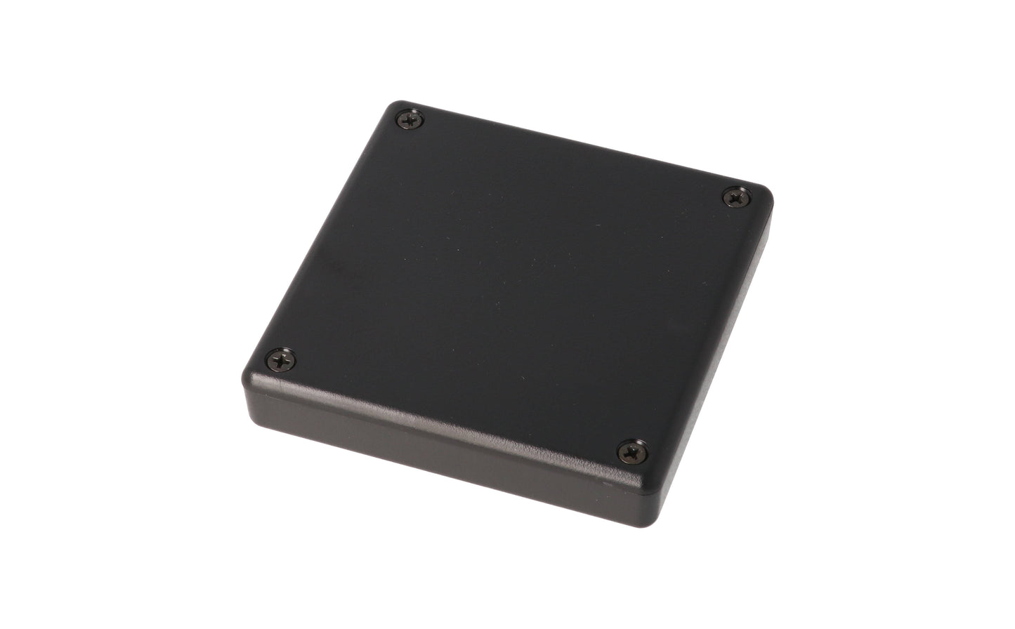 Hammond 1551XXBK Black Plastic Enclosure 80mm x 80mm x 15mm