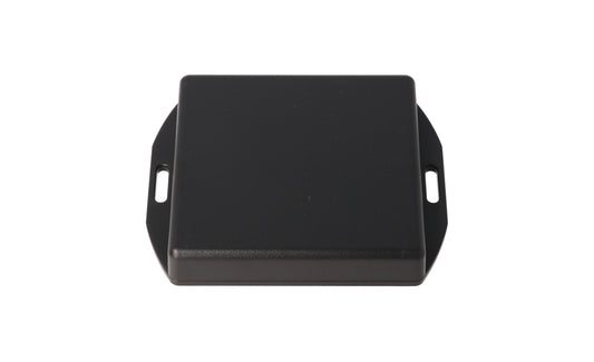 Hammond 1551XXFLBK Black Plastic Enclosure with Flanged Lid 80mm x 80mm x 15mm