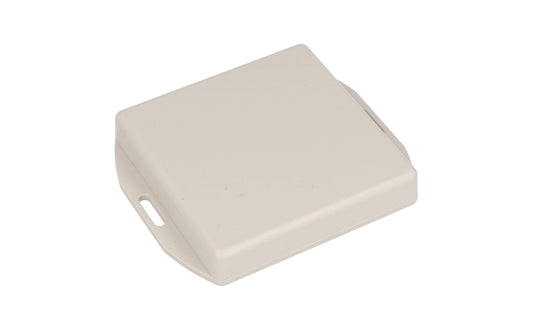 Hammond 1551XXFLGY Gray Plastic Enclosure with Flanged Lid 80mm x 80mm x 15mm