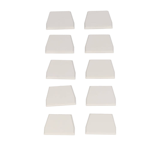 Hammond 1552DPLGY-10 Gray Replacement End Panels (10-Pack) for 1552D