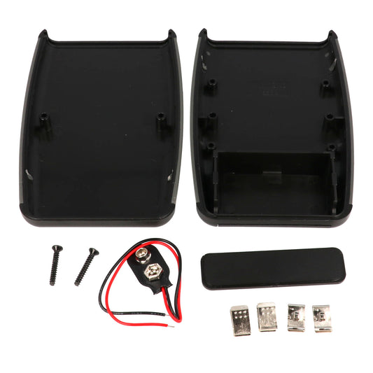 Hammond 1553BBKBAT Soft Sided ABS Plastic Hand Held Enclosure , Black (.95" x 3.11" x 4.62") with Battery Door