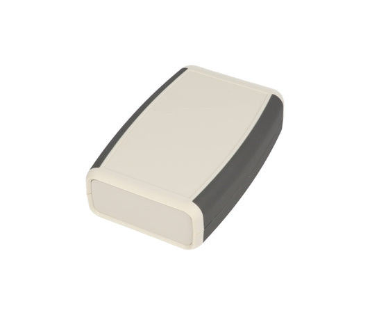 Hammond 1553CXGY 1553 Series ABS Hand-Held Enclosure, Dual End Panel, 117 x 79 x 32 mm, Gray/Gray.