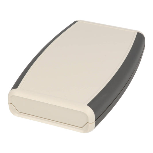 Hammond 1553WDGY 1553W Series IP65 Water-Tight Hand-Held Enclosure, Soft Sides, 147 x 90 x 25 mm, Light Gray/Gray.