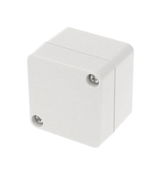 Hammond 1554A2GY 1554 Series Type 4X/6P Watertight Enclosure, Screw Cover, Flat Lid, 52 x 50 x 40 mm, Polycarbonate/Gray Lid.