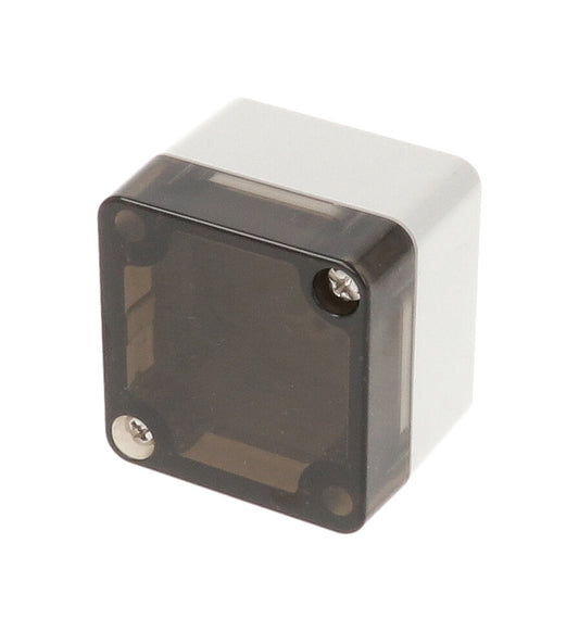 Hammond 1554A2GYSL 1554 Series Type 4X/6P Watertight Enclosure, Screw Cover, Flat Lid, 52 x 50 x 40 mm, Polycarbonate/Smoked Lid.