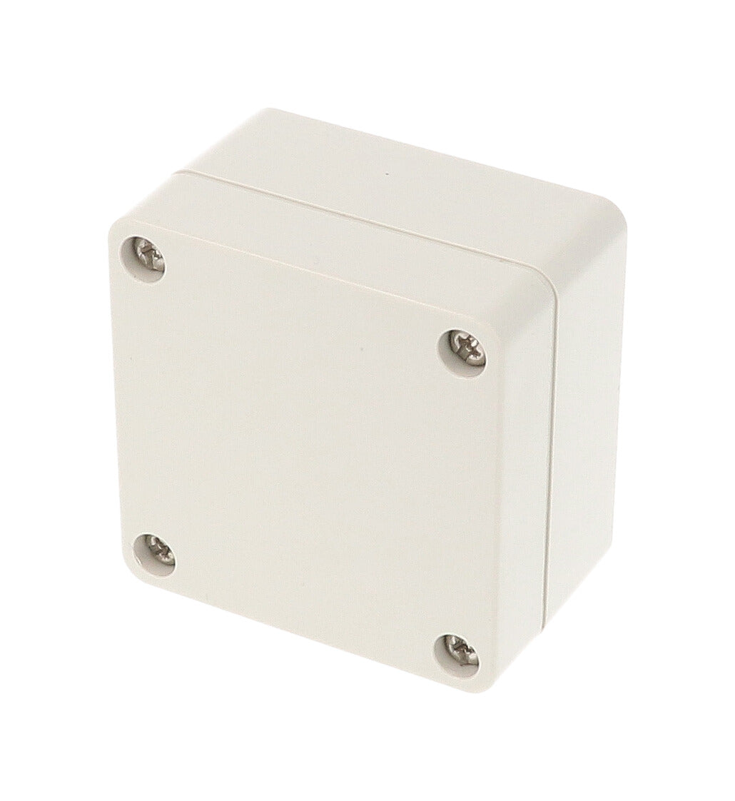 Hammond 1554BGY Gray ABS Plastic Watertight Enclosure (RAL7035 Gray) 2.6" x 2.6" x 1.6"