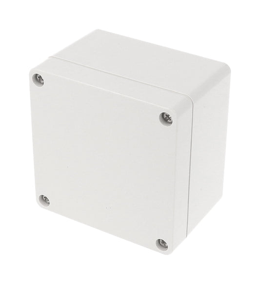 Hammond 1554E2GY Gray Polycarb Plastic Watertight Enclosure (RAL7035 Gray) 3.5" x 3.5" x 2.4"