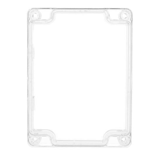 Hammond 1554FCL Clear Replacement Lid for 1554/1555 Series Enclosures, Size F, 120 x 90 x 15 mm, Polycarbonate.