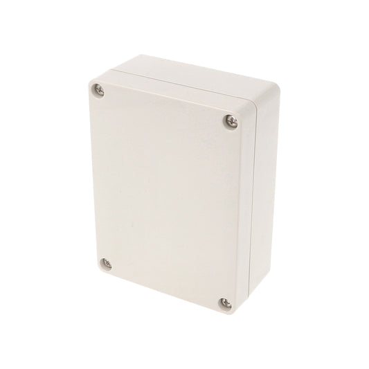 Hammond 1554FLGY 1554 Series IP66 Watertight Enclosure, Screw Cover, Flat Lid, 120 x 90 x 45 mm, ABS Plastic/Gray Lid.