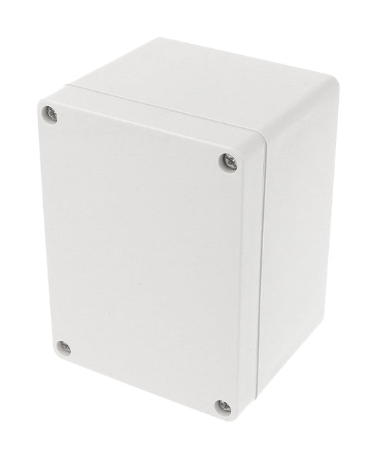 Hammond 1554G2GY 1554 Series Type 4X/6P Watertight Enclosure, Screw Cover, Flat Lid, 120 x 90 x 81 mm, Polycarbonate/Gray Lid.
