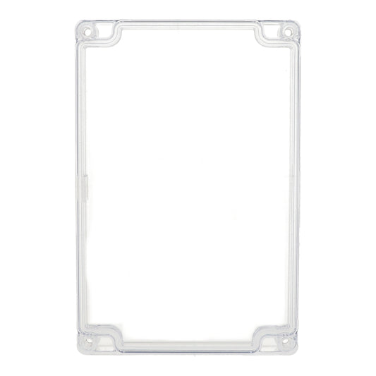 Hammond 1554HCL Clear Replacement Lid for 1554/1555 Series Enclosures, Size H, 180 x 120 x 15 mm, Polycarbonate.