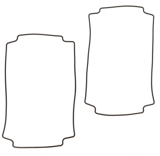Hammond 1554HGASKET Replacement Silicone Gasket for 1554/1555 Series Enclosures, Size H, 2 Pack.