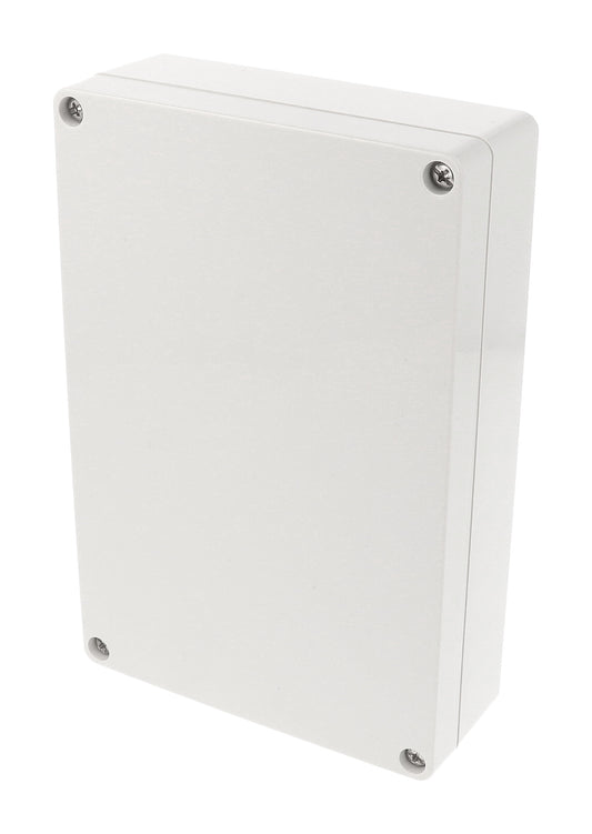 Hammond 1554HL2GY 1554 Series Type 4X/6P Watertight Enclosure, Screw Cover, Flat Lid, 180 x 120 x 46 mm, Polycarbonate/Gray Lid.