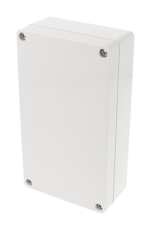 Hammond 1554JL2GY 1554 Series Type 4X/6P Watertight Enclosure, Screw Cover, Flat Lid, 160 x 90 x 46 mm, Polycarbonate/Gray Lid.