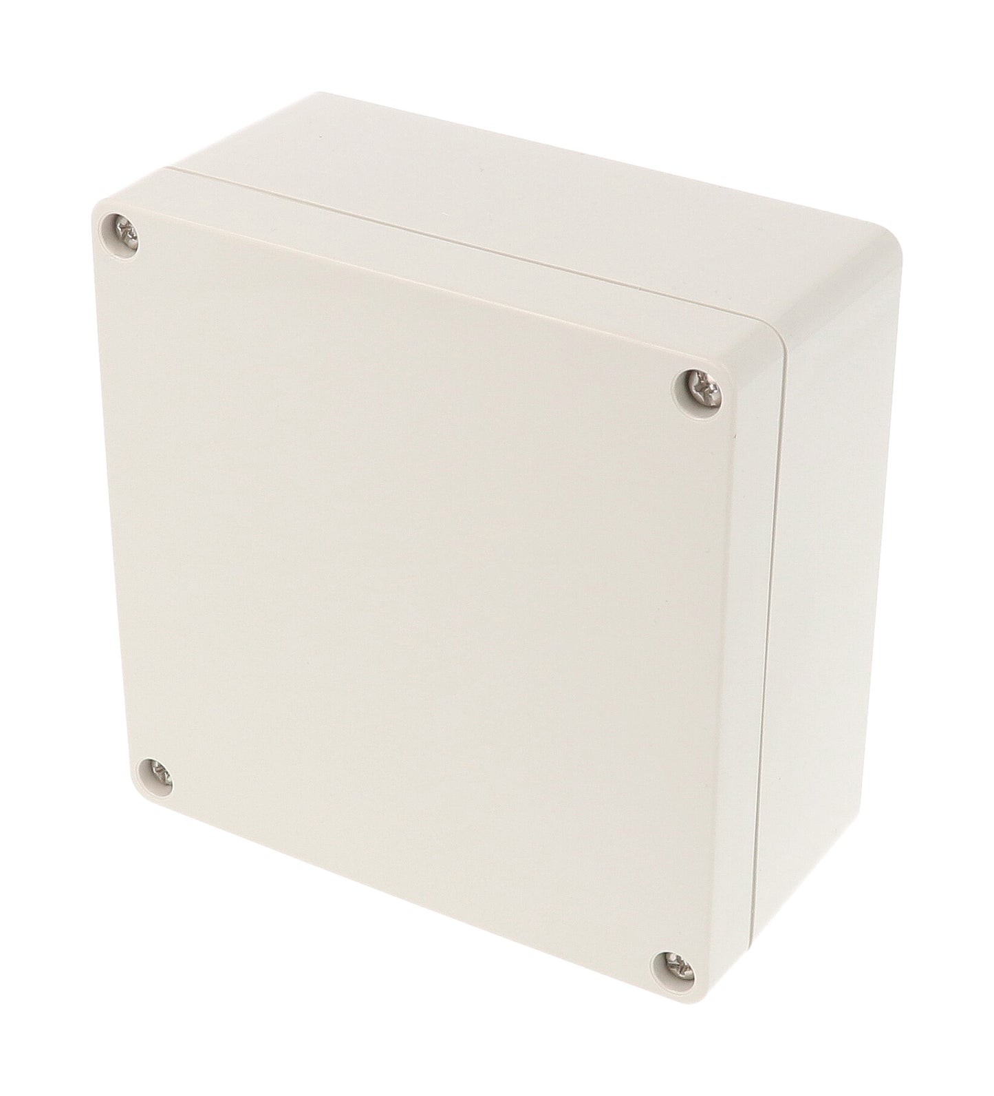 Hammond 1554NGY Gray ABS Plastic Watertight Enclosure (RAL7035 Gray) 4.7" x 4.7" x 2.4"