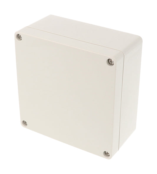 Hammond 1554NGY Gray ABS Plastic Watertight Enclosure (RAL7035 Gray) 4.7" x 4.7" x 2.4"