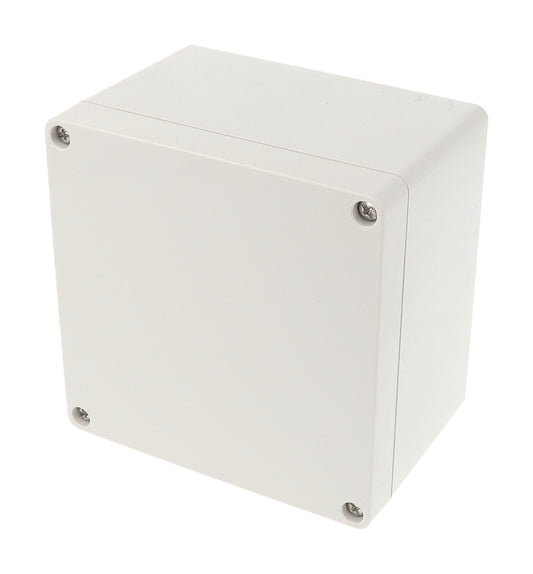 Hammond 1554PGY Gray ABS Plastic Watertight Enclosure (RAL7035 Gray) 4.7" x 4.7" x 3.5"