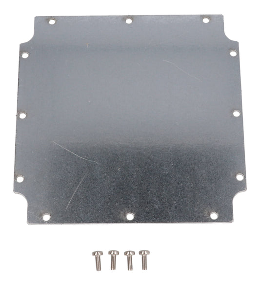 Hammond 1554QPL Galvanized Steel Inner Panel for 1554/1555 Series Enclosures, Size Q.