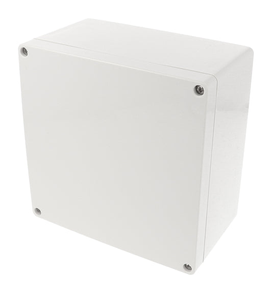 Hammond 1554S2GY Gray Polycarb Plastic Watertight Enclosure (RAL7035 Gray) 6.3" x 6.3" x 3.5"