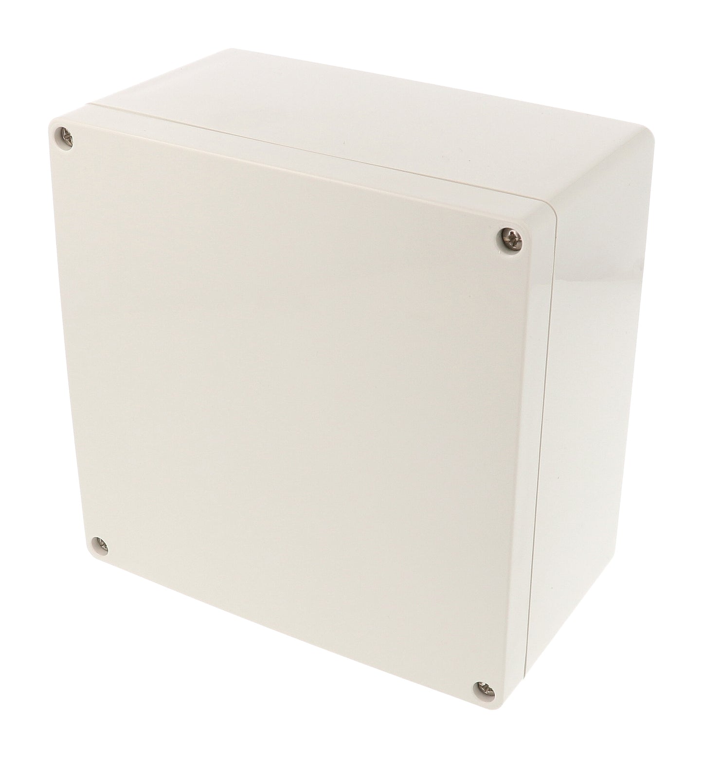 Hammond 1554SGY Gray ABS Plastic Watertight Enclosure (RAL7035 Gray) 6.3" x 6.3" x 3.5"