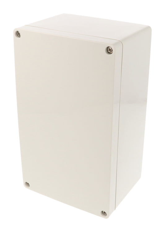 Hammond 1554UGY Gray ABS Plastic Watertight Enclosure (RAL7035 Gray) 7.9" x 4.7" x 3.5"