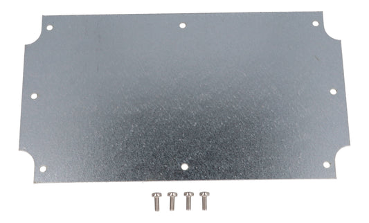 Hammond 1554UPL Galvanized Steel Inner Panel for 1554/1555 Series Enclosures, Size U.