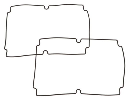 Hammond 1554VAGASKET Replacement Silicone Gasket for 1554/1555 Series Enclosures, Size VA, 2 Pack.