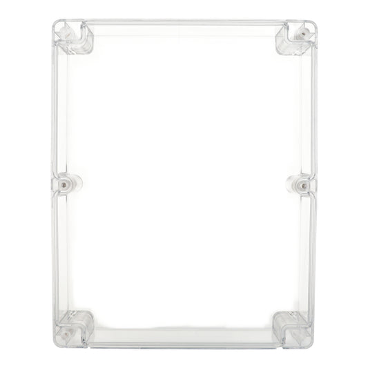 Hammond 1554YACL Clear Replacement Lid for 1554/1555 Series Enclosures, Size YA, 299 x 240 x 50 mm, Polycarbonate.