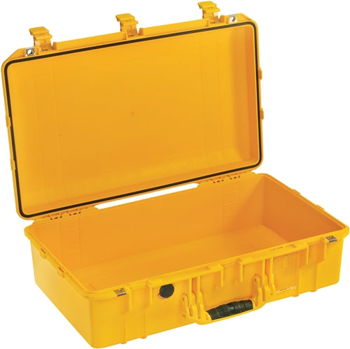 Pelican 1555NF Air Case with No Foam (Empty), Yellow (ID 23.00"L x 12.75"W x 7.50"D) Mfr# 015550-0011-240