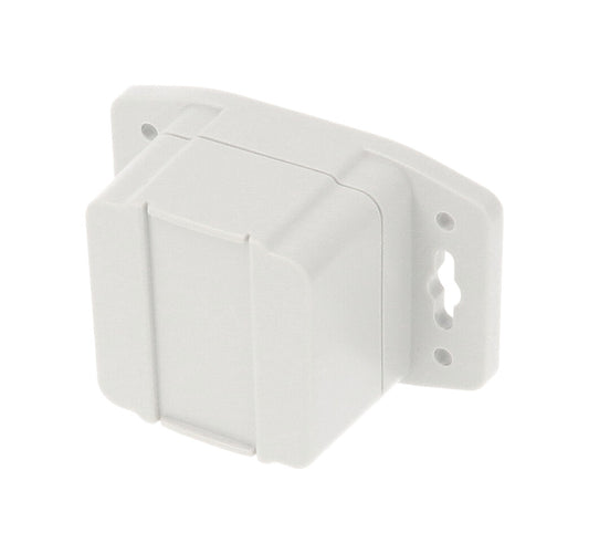 Hammond 1555A2F22GY 1555F Series Type 4X/6P Watertight Flanged Enclosure, Styled Lid, 52 x 50 x 40 mm, Polycarbonate/Light Gray.
