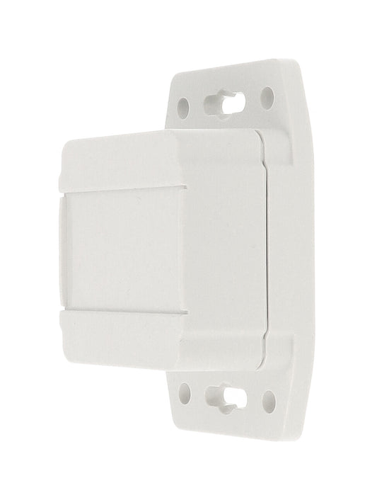 Hammond 1555BF22GY 1555F Series IP66 Watertight Flanged Enclosure, Styled Lid, 65 x 65 x 43 mm, ABS Plastic/Light Gray.