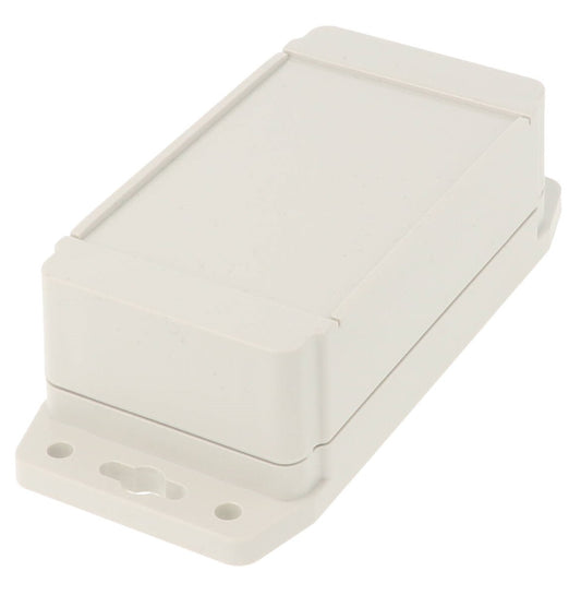 Hammond 1555CF22GY Gray Watertight Plastic Enclosure with Flange (RAL7035 Gray) 4.7" x 2.6" x 1.65"