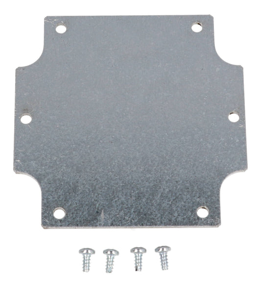Hammond 1555EFPL Galvanized Steel Inner Panel for 1555F Series Flanged Enclosures, Size E.