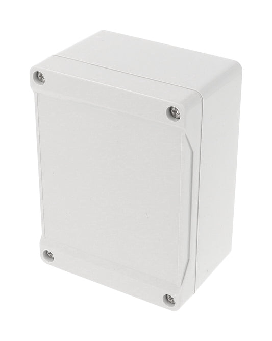 Hammond 1555F2GY 1555 Series Type 4X/6P Watertight Enclosure, Styled Lid, 120 x 90 x 61 mm, Polycarbonate/Light Gray.