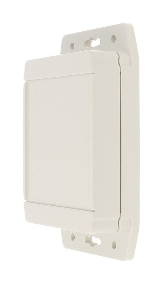 Hammond 1555FF17GY Gray Watertight Plastic Enclosure with Flange (RAL7035 Gray) 4.7" x 3.6" x 1.47"