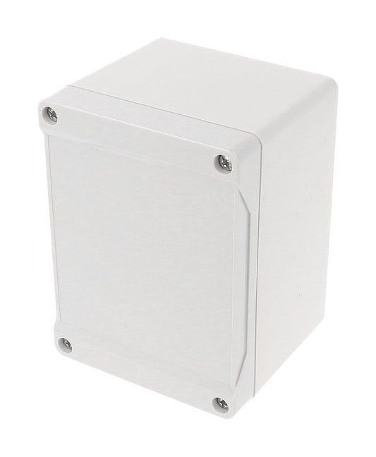 Hammond 1555G2GY 1555 Series Type 4X/6P Watertight Enclosure, Styled Lid, 120 x 90 x 81 mm, Polycarbonate/Light Gray.
