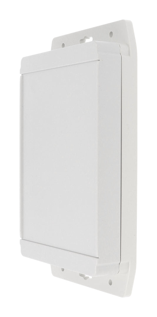 Hammond 1555HF17GY Gray Watertight Plastic Enclosure with Flange (RAL7035 Grey) 7.1" x 4.7" x 1.47"