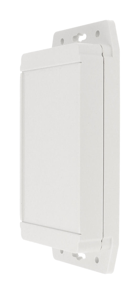 Hammond 1555J2F17GY Gray Watertight Plastic Case with Flange (RAL7035 Gray) 6.3" x 3.6" x 1.47"