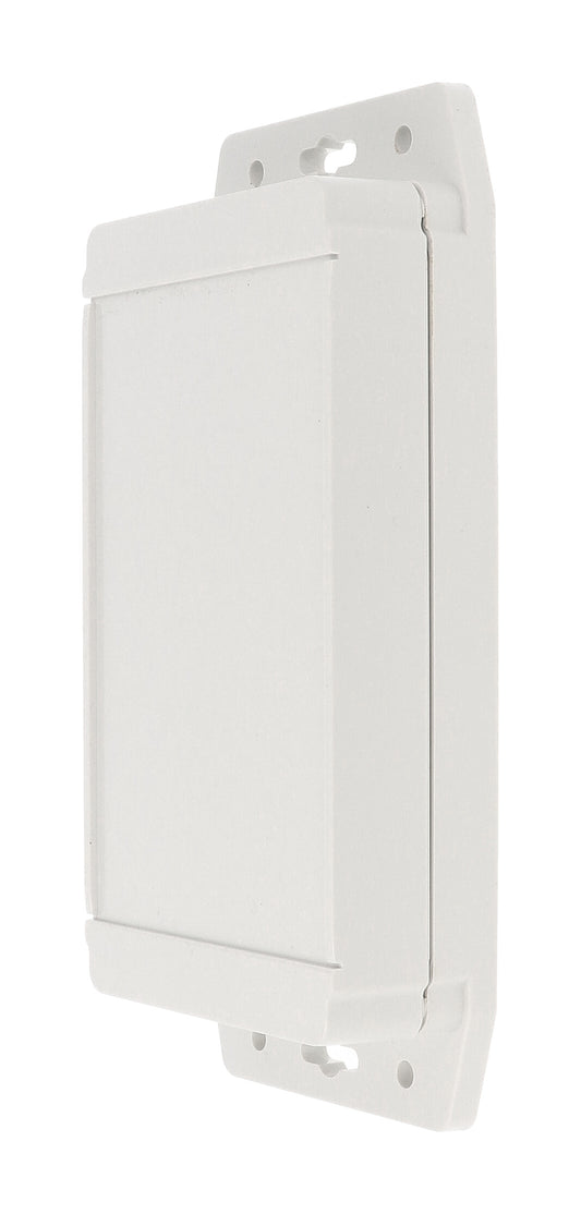 Hammond GRAY Watertight Plastic Enclosure 1555JF17GY w/Flange (RAL7035 Grey) 6.3" x 3.6" x 1.47"