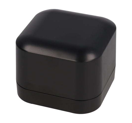 Hammond 1556BABK Black ABS General Purpose Enclosure with Rounded Corners 3.15" x 3.15" x 2.36"