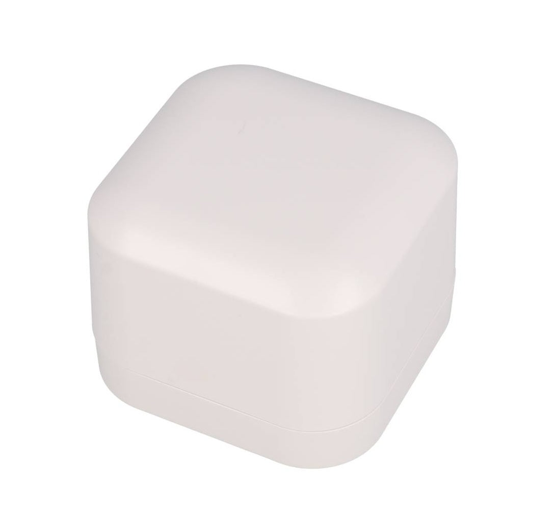 Hammond 1556BAWH White ABS General Purpose Enclosure with Rounded Corners 3.15" x 3.15" x 2.36"