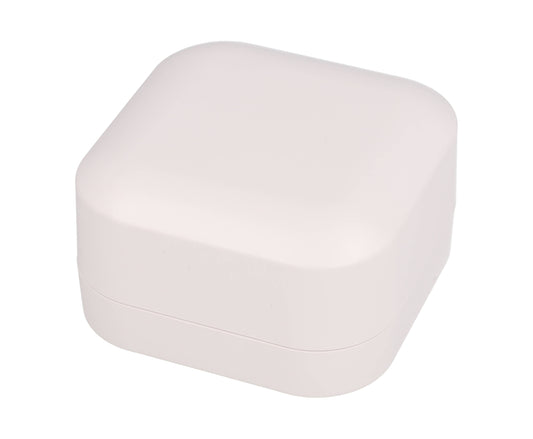 Hammond 1556BWH White ABS General Purpose Enclosure with Rounded Corners 3.15" x 3.15" x 1.77"