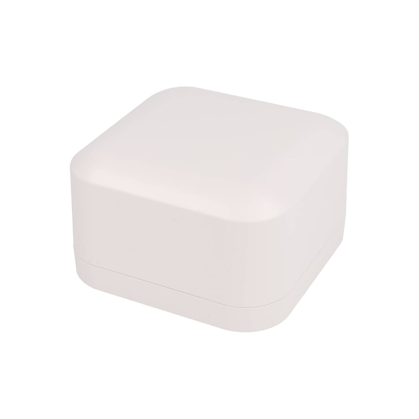 Hammond 1556DAWH White ABS General Purpose Enclosure with Rounded Corners 4.72" x 4.72" x 2.76"