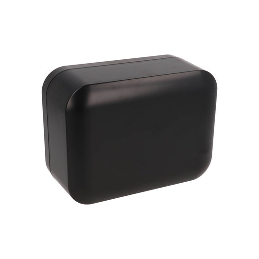 Hammond 1556EABK Black ABS General Purpose Enclosure with Rounded Corners 6.30" x 4.72" x 2.76"