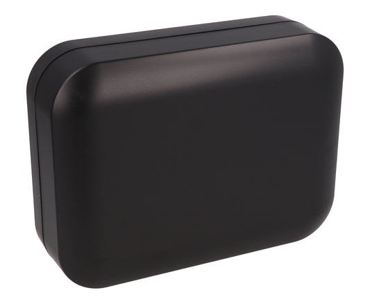Hammond 1556EBK Black ABS General Purpose Enclosure with Rounded Corners 6.30" x 4.72" x 1.77"