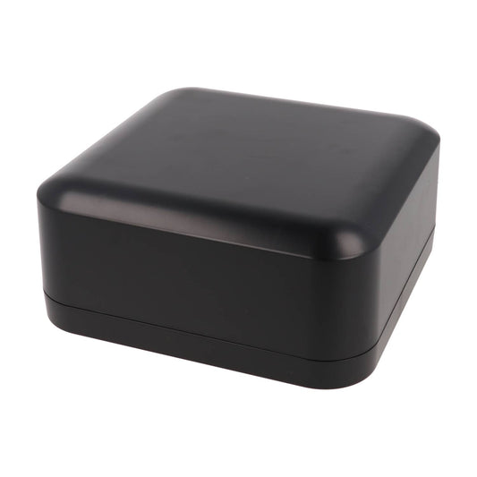 Hammond 1556FABK Black ABS General Purpose Enclosure with Rounded Corners 6.30" x 6.30" x 2.76"