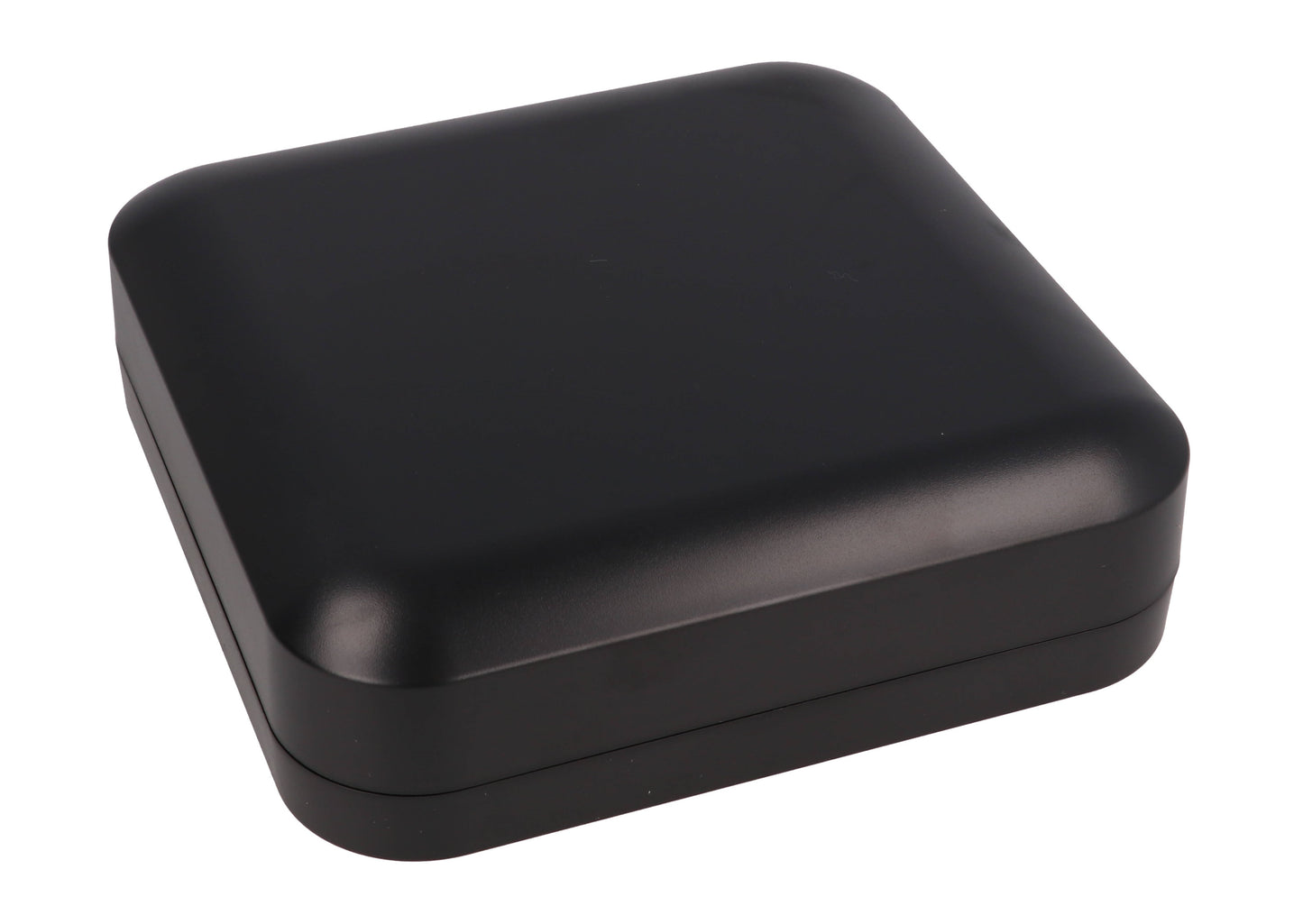 Hammond 1556FBK Black ABS General Purpose Enclosure with Rounded Corners 6.30" x 6.30" x 1.77"