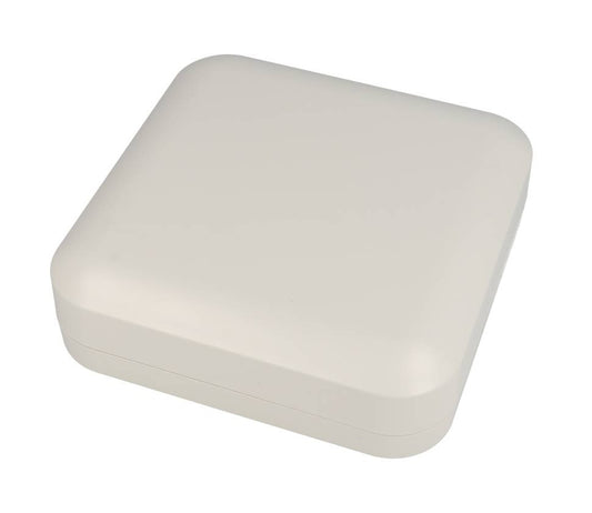 Hammond 1556FGY Light Gray ABS General Purpose Enclosure with Rounded Corners 6.30" x 6.30" x 1.77"